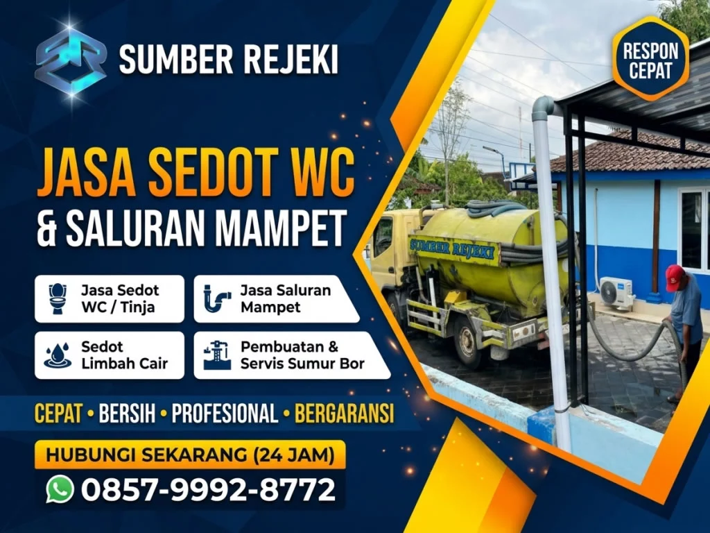 sedot wc sumber rejeki area DIY